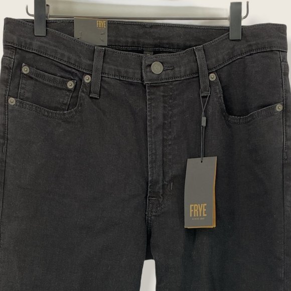 FRYE Black Addie Skinny Stretch Jeans Black NWT - Picture 6 of 12